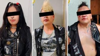 Tres jóvenes fueron detenidos tras presuntamente agredir a policías y civiles en la estación Buenavista de la Línea B del Metro de la Ciudad de México, luego de intentar ingresar sin pagar el acceso.