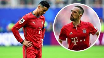 Ribéry se une a las burlas contra Cristiano Ronaldo