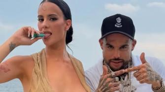 Gala Montes y Emiliano Aguilar son captados juntos en la playa