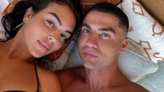 Así fue el look nupcial de Georgina Rodríguez en su íntima boda con Cristiano Ronaldo