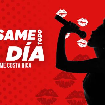 BÉSAME TODO EL DÍA: Cuando mi compañera comienza a cantar