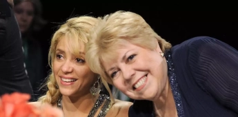 Shakira y su mamá, Nidia del Carmen Ripoll.