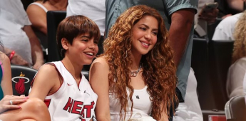 Shakira se toma un break para disfrutar de un partido con su hijo Milan