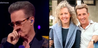 Emmanuel rompe en llanto tras hablar dela salud de su esposa, Mercedes Alemán