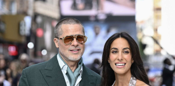 Brad Pitt deslumbra junto a Ines de Ramon en la premiere europea de F1 en Londres