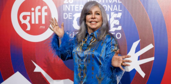 Verónica Castro recibe homenaje en festival y asegura estar tranquila fuera de los reflectores