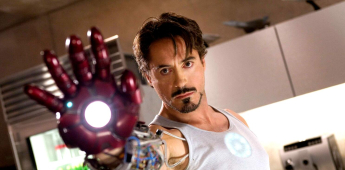 Robert Downey Jr. stars as billionaire industrialist Tony Stark, also known as Iron Man, in the Paramount Pictures and Marvel Entertainment 2007 movie, "Iron Man." (Zade Rosenthal/Paramount Pictures/Marvel Entertainment)