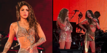 Danna Paola sorprende a fans junto a Shakira en su regreso a CDMX