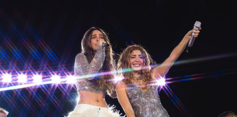 Belinda deslumbra como invitada sorpresa en el concierto de Shakira en CDMX