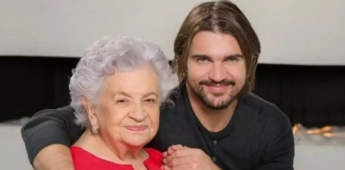 Juanes y su mamá
