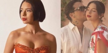 Ángela Aguilar habla de su romance con Nodal.