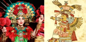 La diosa Xochiquetzal que se hizo presente en Miss Universo.