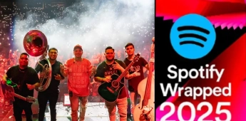 ¿Qué grupo de regional mexicano aparece en el Top artistas globales de Spotify Wrapped 2025?