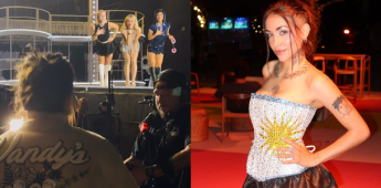 Sabrina Carpenter arresta a Maria Becerra en Argentina