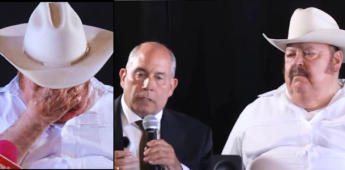 Ramón Ayala llora en plena rueda de prensa
