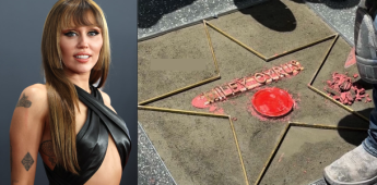 Así preparan la estrella de Miley Cyrus en Hollywood