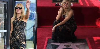 Así recibió Miley Cyrus su estrella en el paseo de la fama