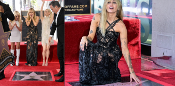 Miley Cyrus recibe su estrella junto a Anya Taylor-Joy y