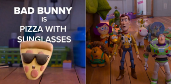 Bad Bunny dará vida a Pizza con lentes en Toy Story 5