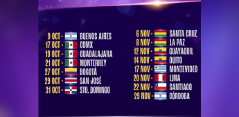 Soy Luna Tour, fechas soy luna, soy luna monterrey