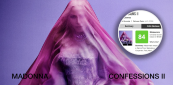 Madonna, madonna confessions II, metracritic madonna