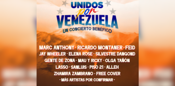 concierto venezuela, undios por venezuela