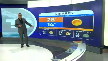 Abimael Salas nos da el pronóstico del tiempo en Monterrey para este miércoles 06 de noviembre de 2024.