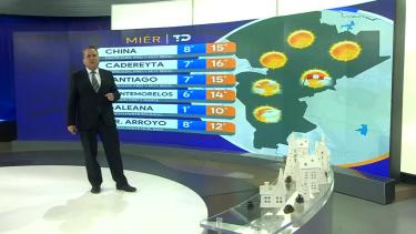 Abimael Salas nos da el pronóstico del tiempo en Monterrey para este miércoles 11 de diciembre de 2024.