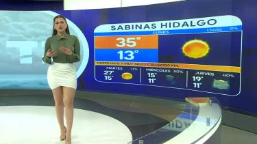 Norma García nos da el pronóstico del tiempo en Monterrey para este lunes 30 de diciembre de 2024.