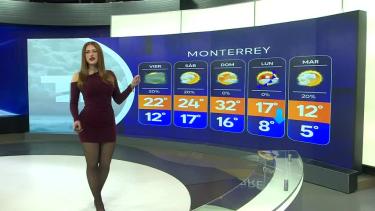 Norma García nos da el pronóstico del tiempo en Monterrey para este jueves 02 de enero de 2025.