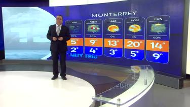 Abimael Salas nos da el pronóstico del tiempo en Monterrey para este miércoles 08 de enero de 2025.