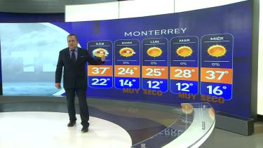 Abimael Salas nos da el pronóstico del tiempo en Monterrey para este viernes 7 de marzo de 2025.