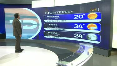 Abimael Salas nos da el pronóstico del tiempo en Monterrey para este jueves 13 de marzo de 2025.