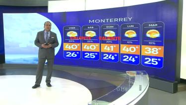 Abimael Salas nos da el pronóstico del tiempo en Monterrey para este jueves 15 de mayo de 2025.