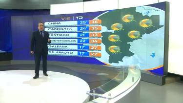 Abimael Salas nos da el pronóstico del tiempo en Monterrey para este viernes 30 de mayo de 2025.