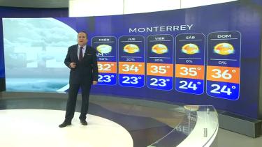 Abimael Salas nos da el pronóstico del tiempo en Monterrey para este martes 10 de junio de 2025.