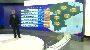 Abimael Salas nos da el pronóstico del tiempo en Monterrey para este miércoles 11 de junio de 2025.