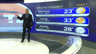 Abimael Salas nos da el pronóstico del tiempo en Monterrey para este martes 08 de julio de 2025.