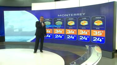 Abimael Salas nos da el pronóstico del tiempo en Monterrey para este jueves 10 de julio de 2025.