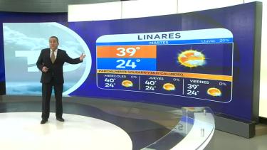 Abimael Salas nos da el pronóstico del tiempo en Monterrey para este martes 22 de julio de 2025.