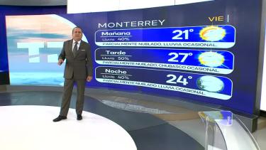 Abimael Salas nos da el pronóstico del tiempo en Monterrey para este este fin de semana.
