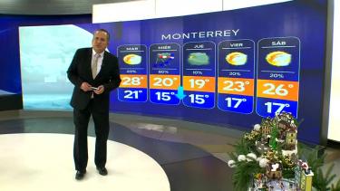 Abimael Salas nos da el pronóstico del tiempo en Monterrey para este lunes 24 de noviembre de 2025.