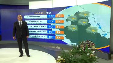 Abimael Salas nos da el pronóstico del tiempo en Monterrey para este martes 16 de diciembre de 2025.