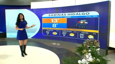 Natalia Sánchez nos da el pronóstico del tiempo en Monterrey para este lunes 29 de diciembre de 2025.