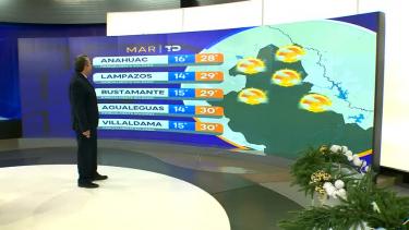 Abimael Salas nos da el pronóstico del tiempo en Monterrey para este martes 06 de enero de 2026.