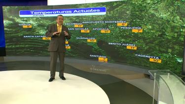 Abimael Salas nos da el pronóstico del tiempo en Monterrey para este jueves 05 de febrero de 2026.