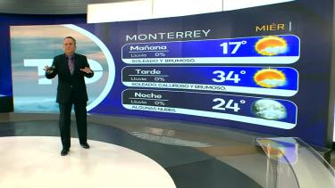 Abimael Salas nos da el pronóstico del tiempo en Monterrey para este miércoles 18 de febrero de 2026.