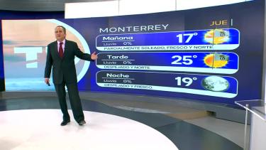 Abimael Salas nos da el pronóstico del tiempo en Monterrey para este jueves 12 de marzo 2026.