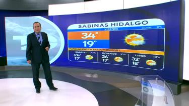 Abimael Salas nos da el pronóstico del tiempo en Monterrey para este fin de semana.