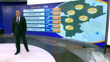 Abimael Salas nos da el pronóstico del tiempo en Monterrey para este martes 07 de abril 2026.